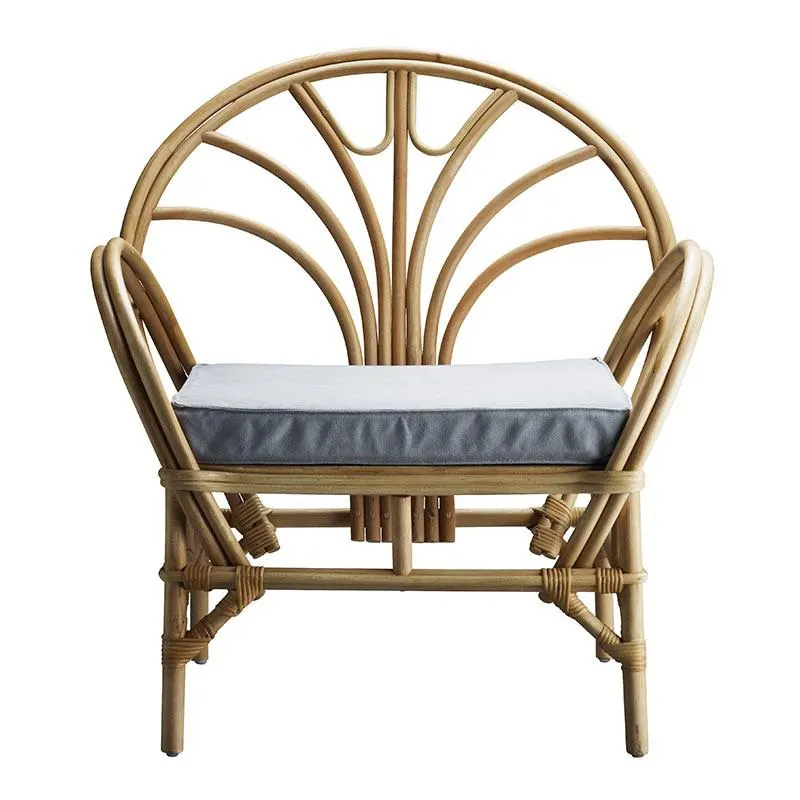 Sillón Farlo con cojín gris