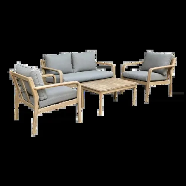 Conjunto de jardín Riveo 4 piezas Goodhome