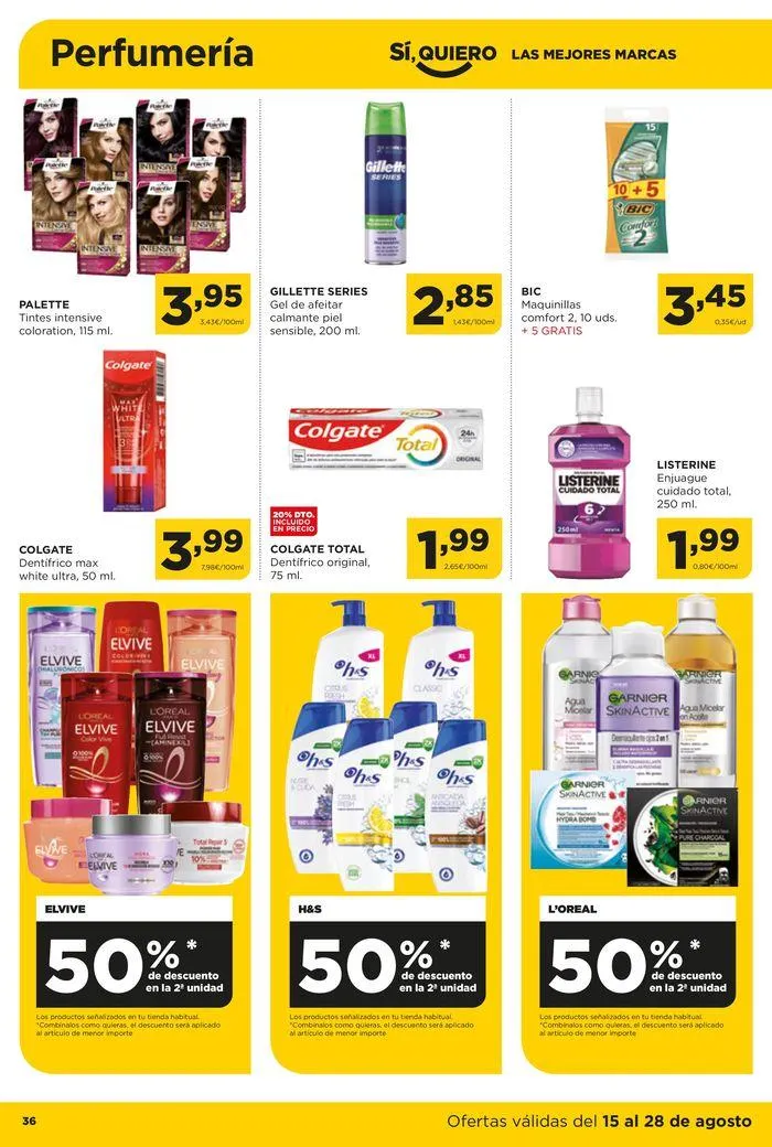 Catálogo de Catálogo Alimerka 15 de agosto al 28 de agosto 2024 - Página 36