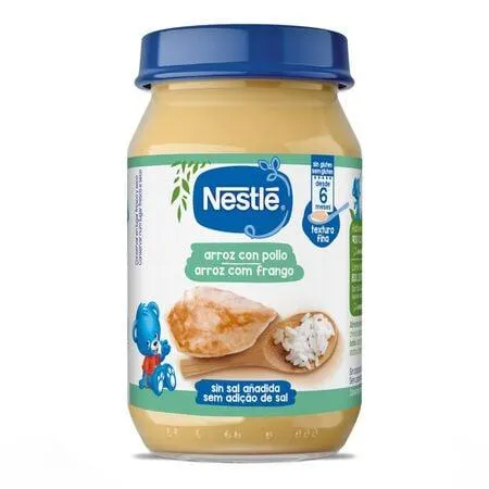 Tarro Nestlé arroz con pollo 190g desde 6 meses