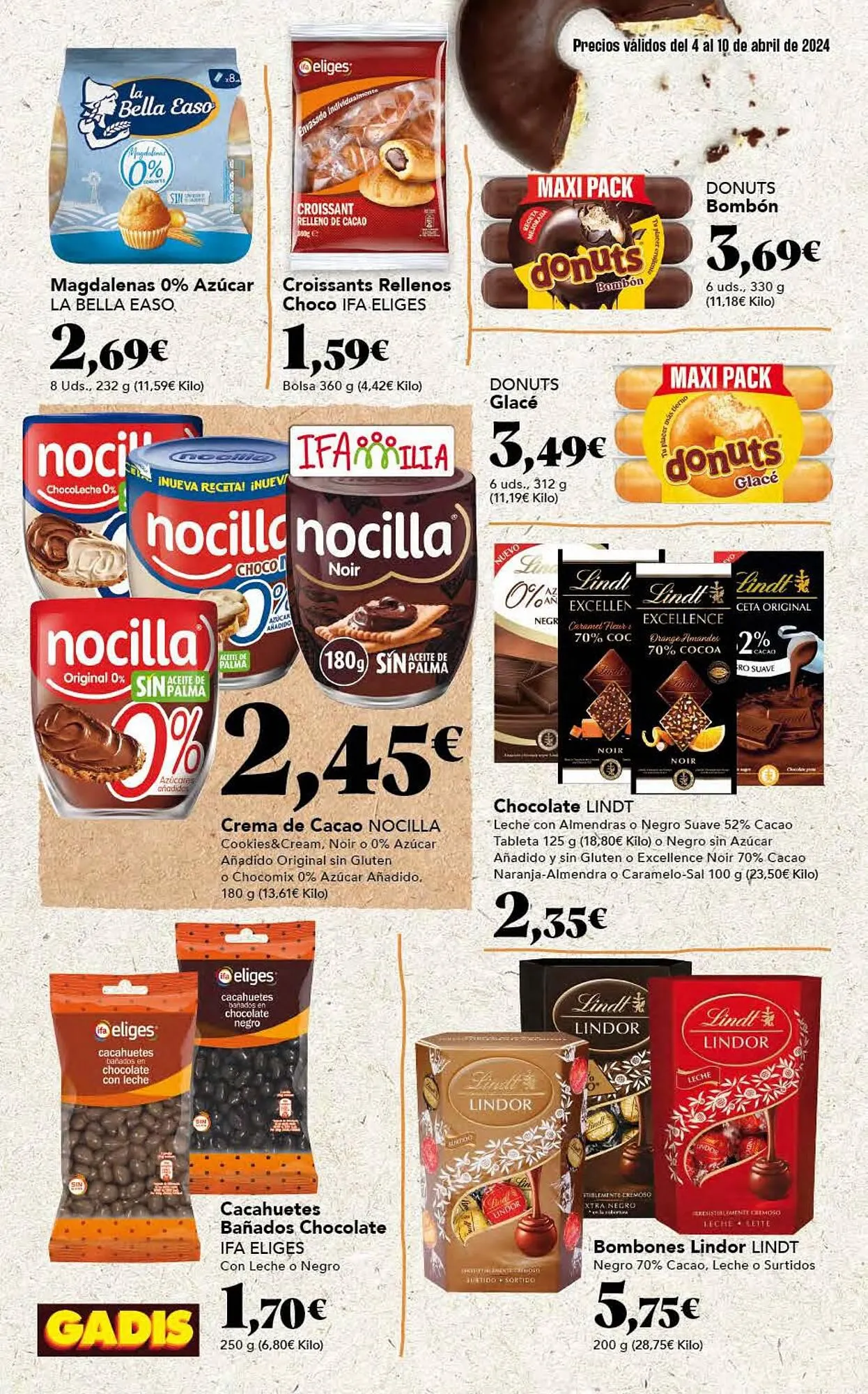 Catálogo de Folleto Gadis 4 de abril al 10 de abril 2024 - Página 18