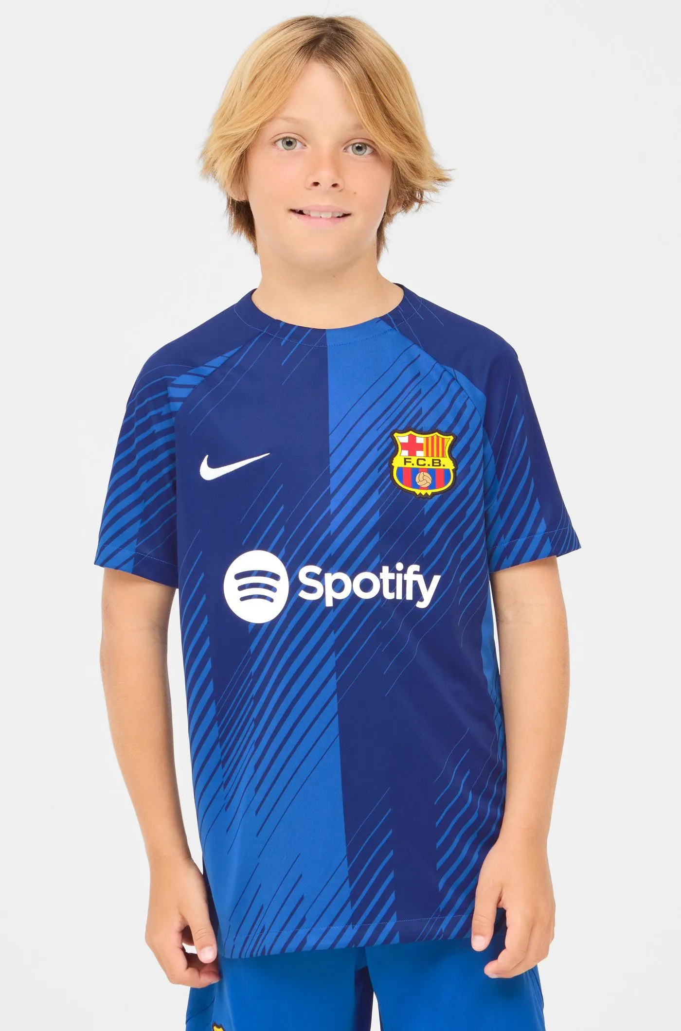 Camiseta prepartido FC Barcelona 23/24 - La Liga - Junior
