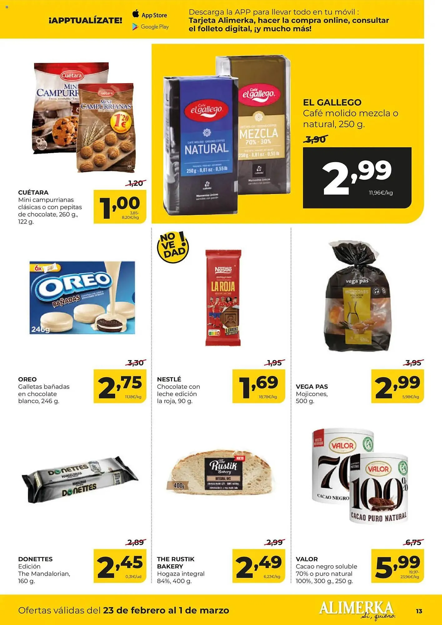 Catálogo de Folleto Alimerka 23 de febrero al 1 de marzo 2026 - Página 13