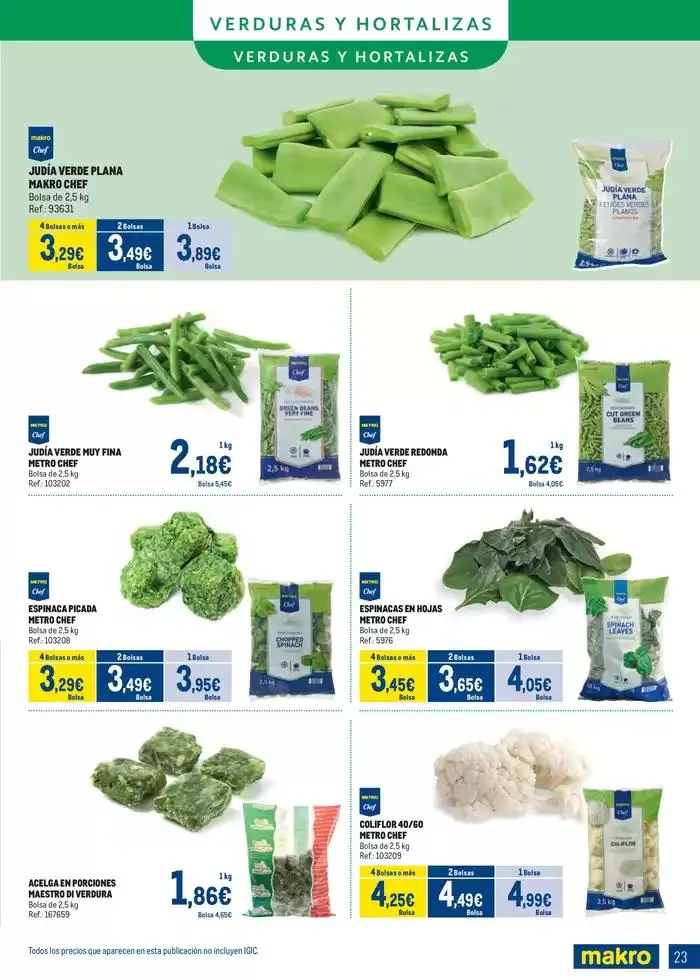 Catálogo de Especial Congelados Canarias 5 de mayo al 1 de junio 2025 - Página 23