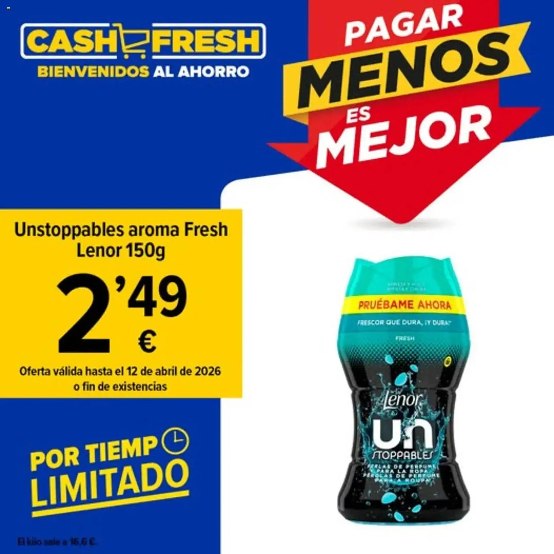 Catálogo de Folleto Cash Fresh 7 de abril al 12 de abril 2026 - Página 1