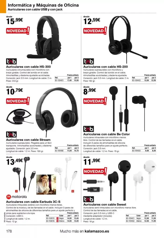 Catálogo de Staples Kalamazoo Catálogo General 9 de enero al 30 de septiembre 2025 - Página 178