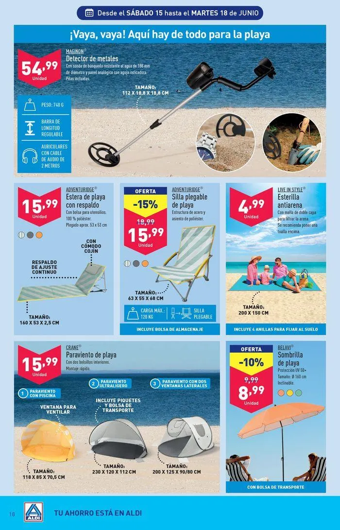 Catálogo de  ¡Así de fácil, así de Aldi! 12 de junio al 18 de junio 2024 - Página 18