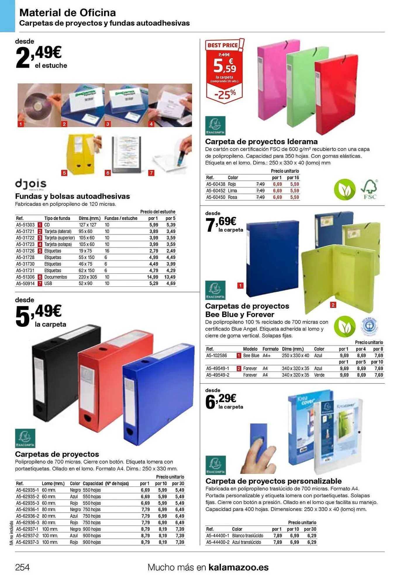 Catálogo de Folleto Staples Kalamazoo 19 de enero al 31 de diciembre 2026 - Página 254