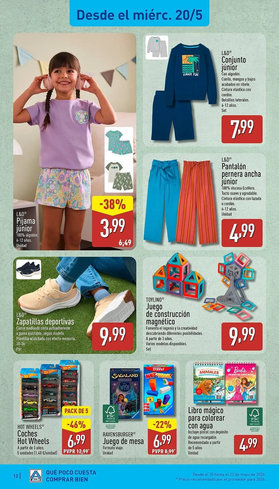 Catálogo de Folleto ALDI 18 de mayo al 24 de mayo 2026 - Página 12