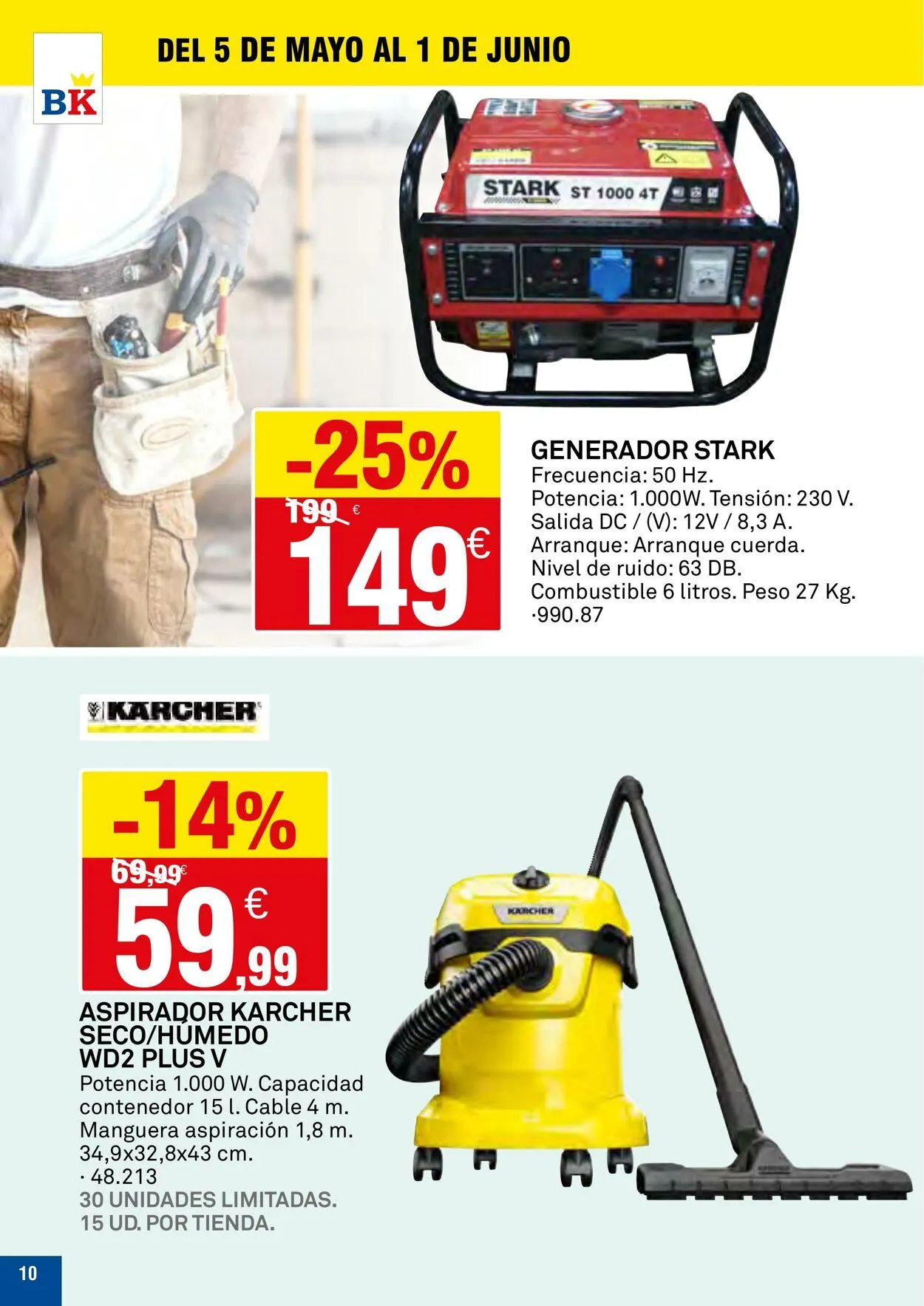 Catálogo de Bricoking Oferta actual 9 de junio al 23 de junio 2025 - Página 10