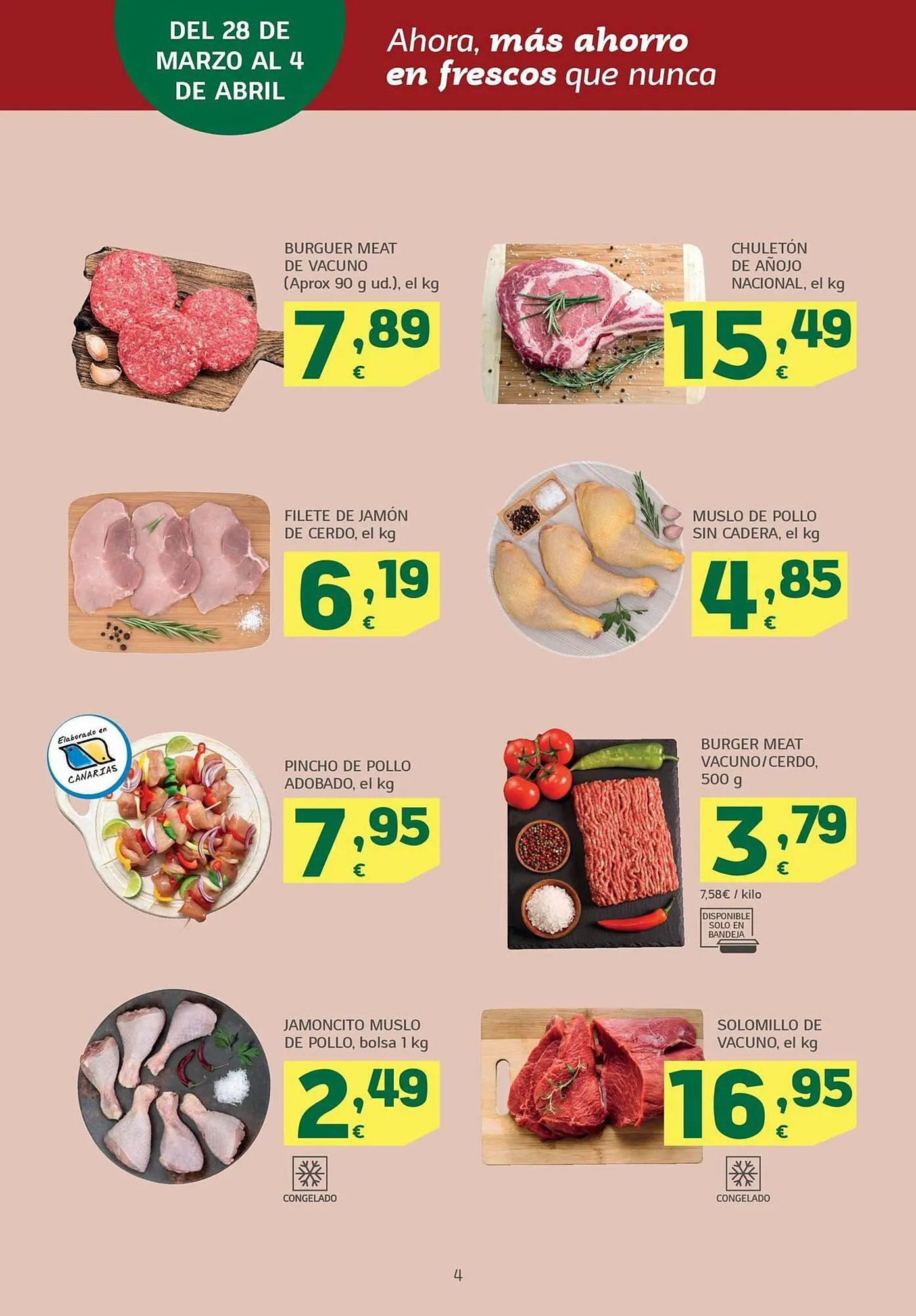 Catálogo de Folleto HiperDino 28 de marzo al 4 de abril 2024 - Página 4