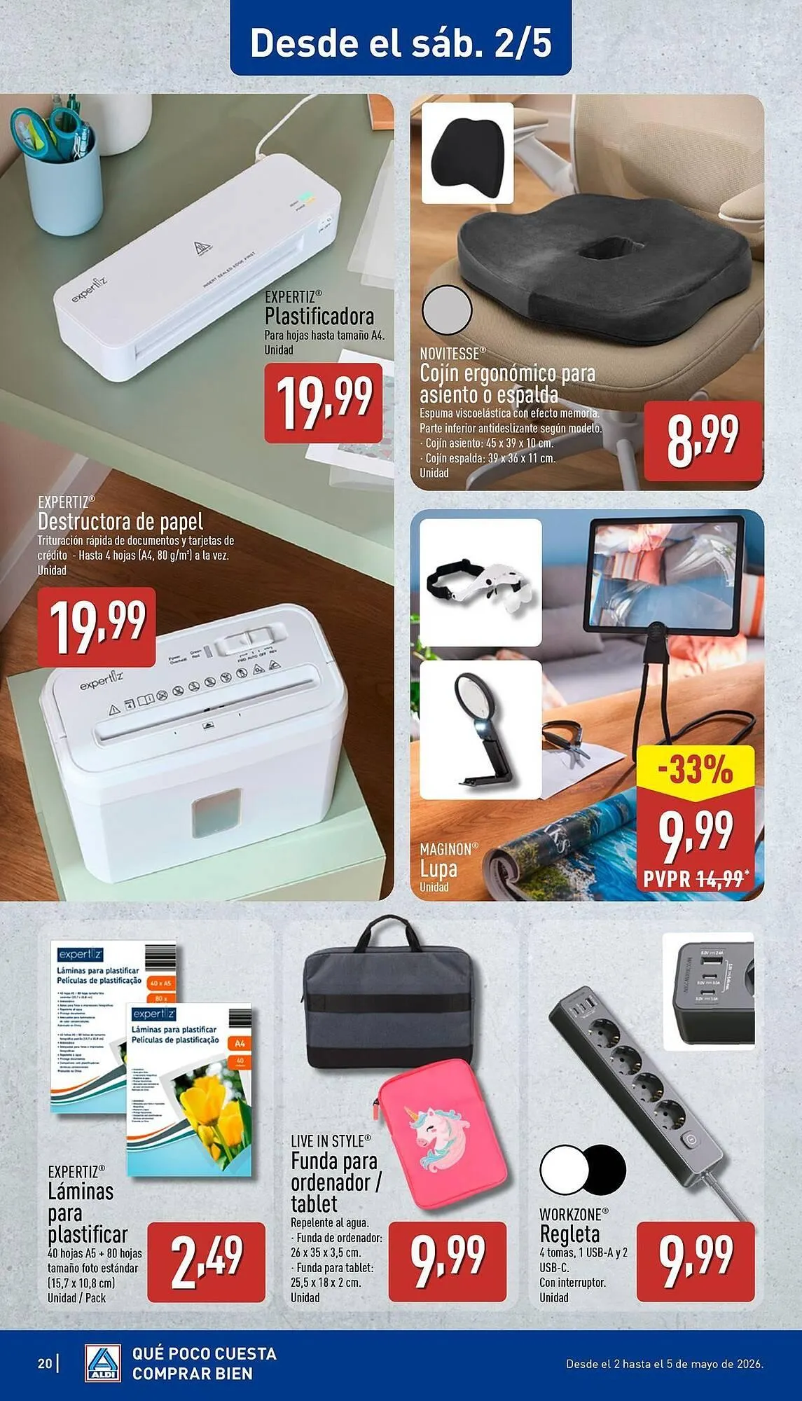 Catálogo de Folleto ALDI 27 de abril al 3 de mayo 2026 - Página 20