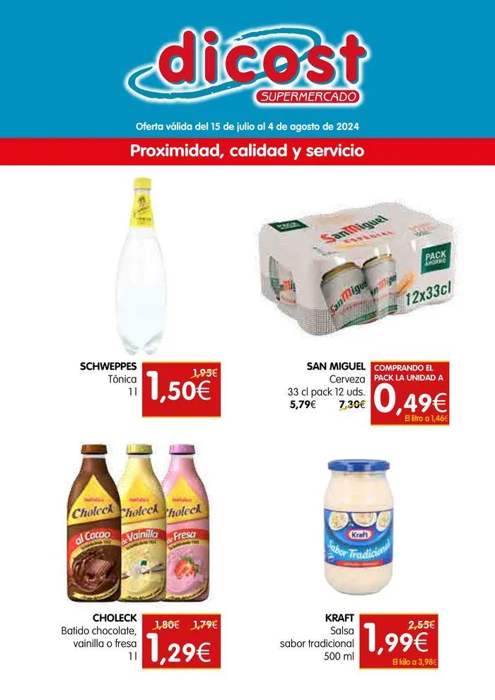 Oferta válida del 15 de julio al 4 de agosto de 2024 - 1