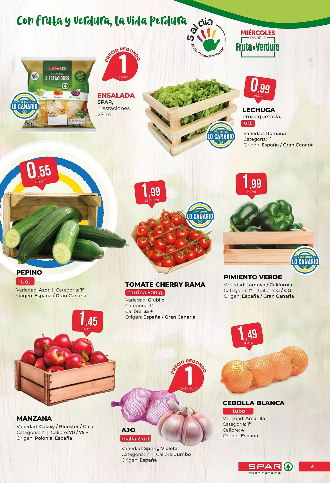 Catálogo de Folleto SPAR Gran Canaria 20 de marzo al 30 de marzo 2026 - Página 6