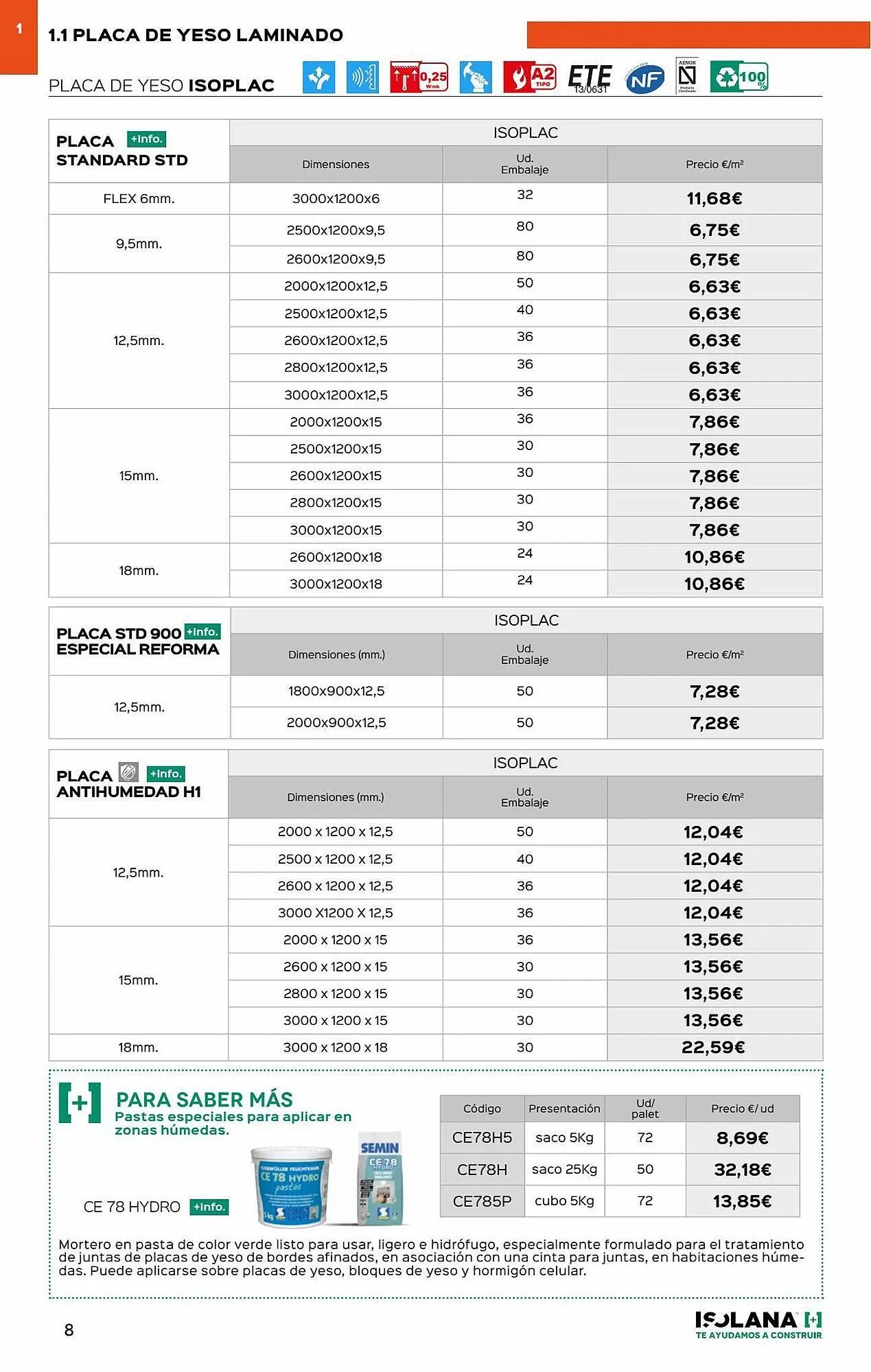 Catálogo de Folleto Isolana 30 de mayo al 31 de diciembre 2023 - Página 3