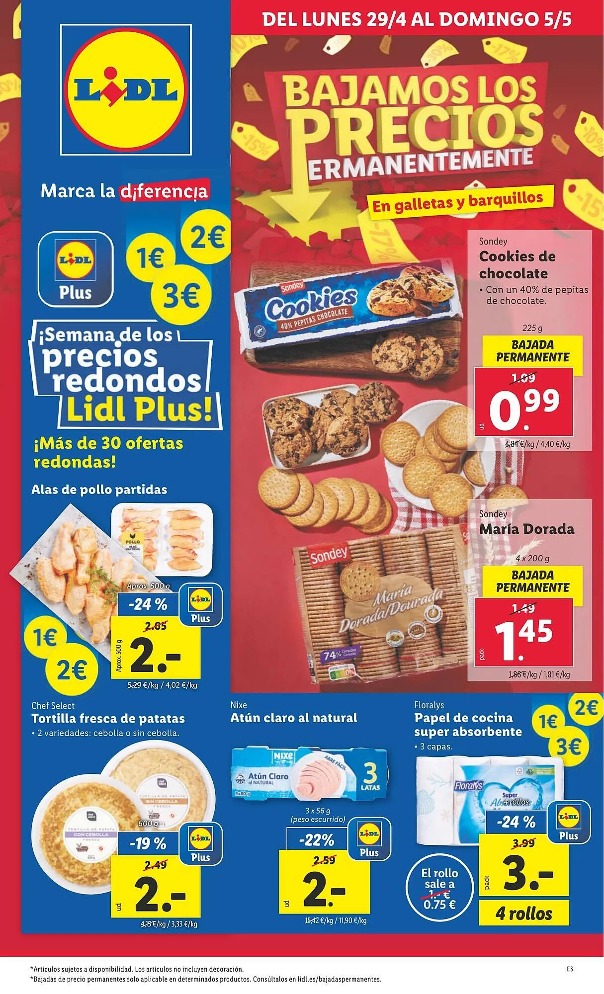 Catálogo de Folleto Lidl 29 de abril al 5 de mayo 2024 - Página 1