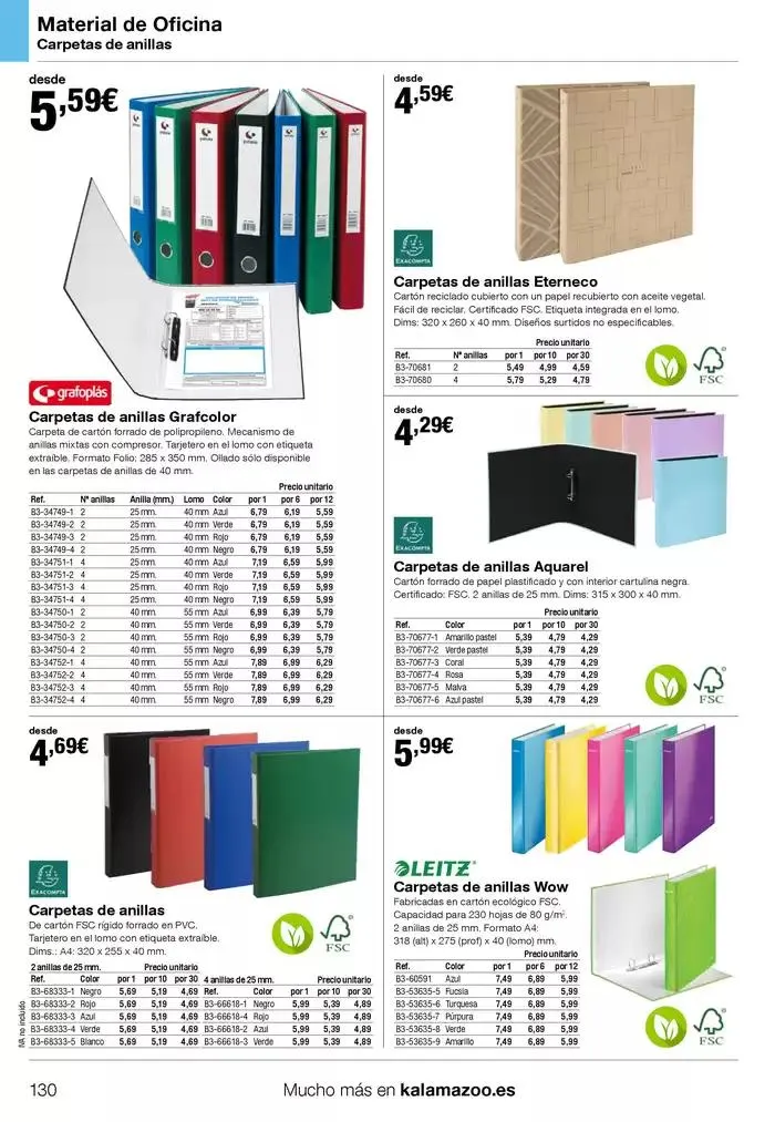 Catálogo de Staples Kalamazoo Catálogo General 9 de enero al 30 de septiembre 2025 - Página 130