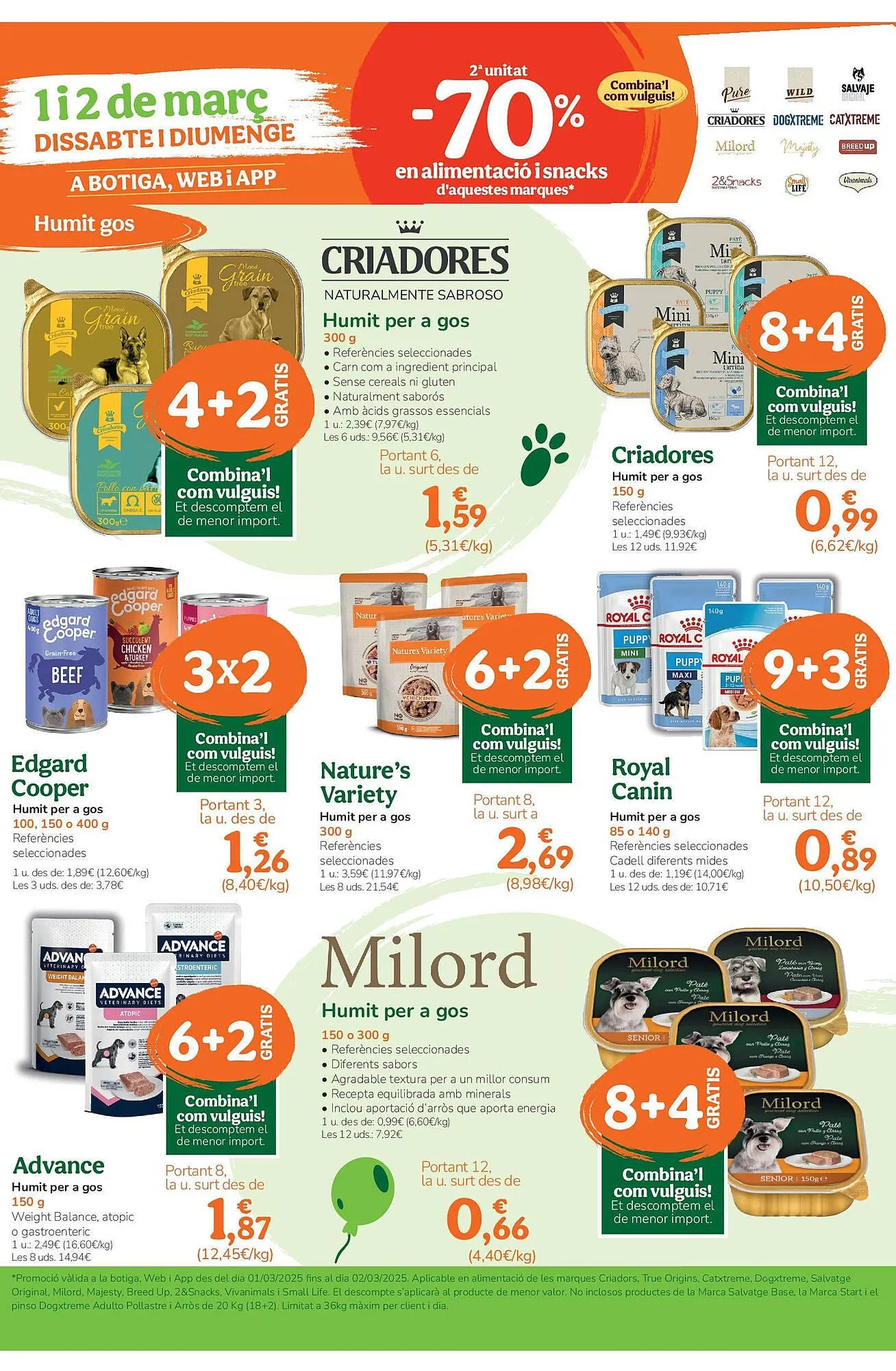 Catálogo de Folleto TiendAnimal 26 de febrero al 26 de marzo 2025 - Página 4