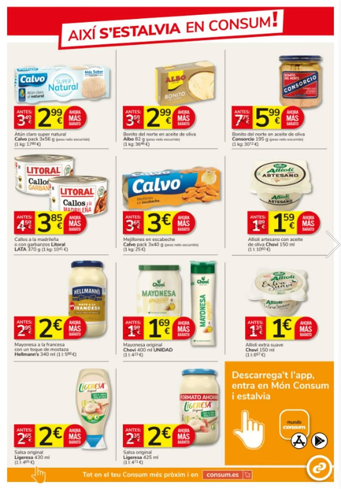 Catálogo de Catálogo Consum 26 de marzo al 22 de abril 2026 - Página 7