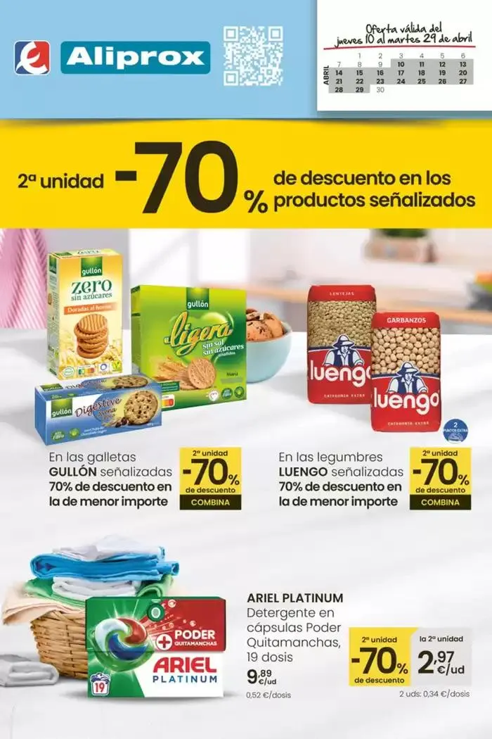 Catálogo de 2° unidad 70% de descuento 10 de abril al 29 de abril 2025 - Página 1