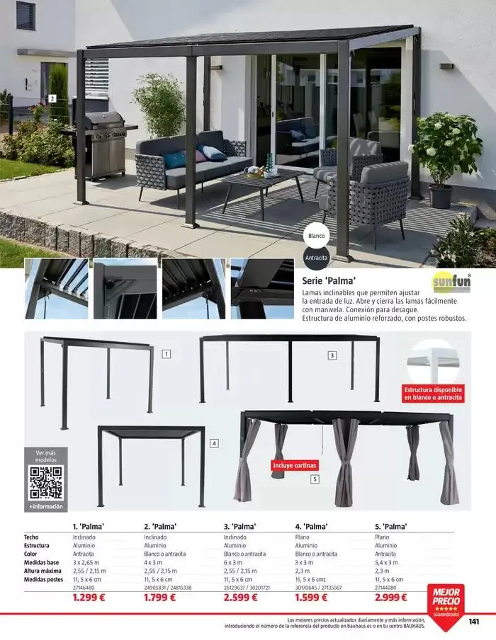 Catálogo de VERANO. Jardín, terraza, balcón.  26 de marzo al 20 de abril 2025 - Página 141
