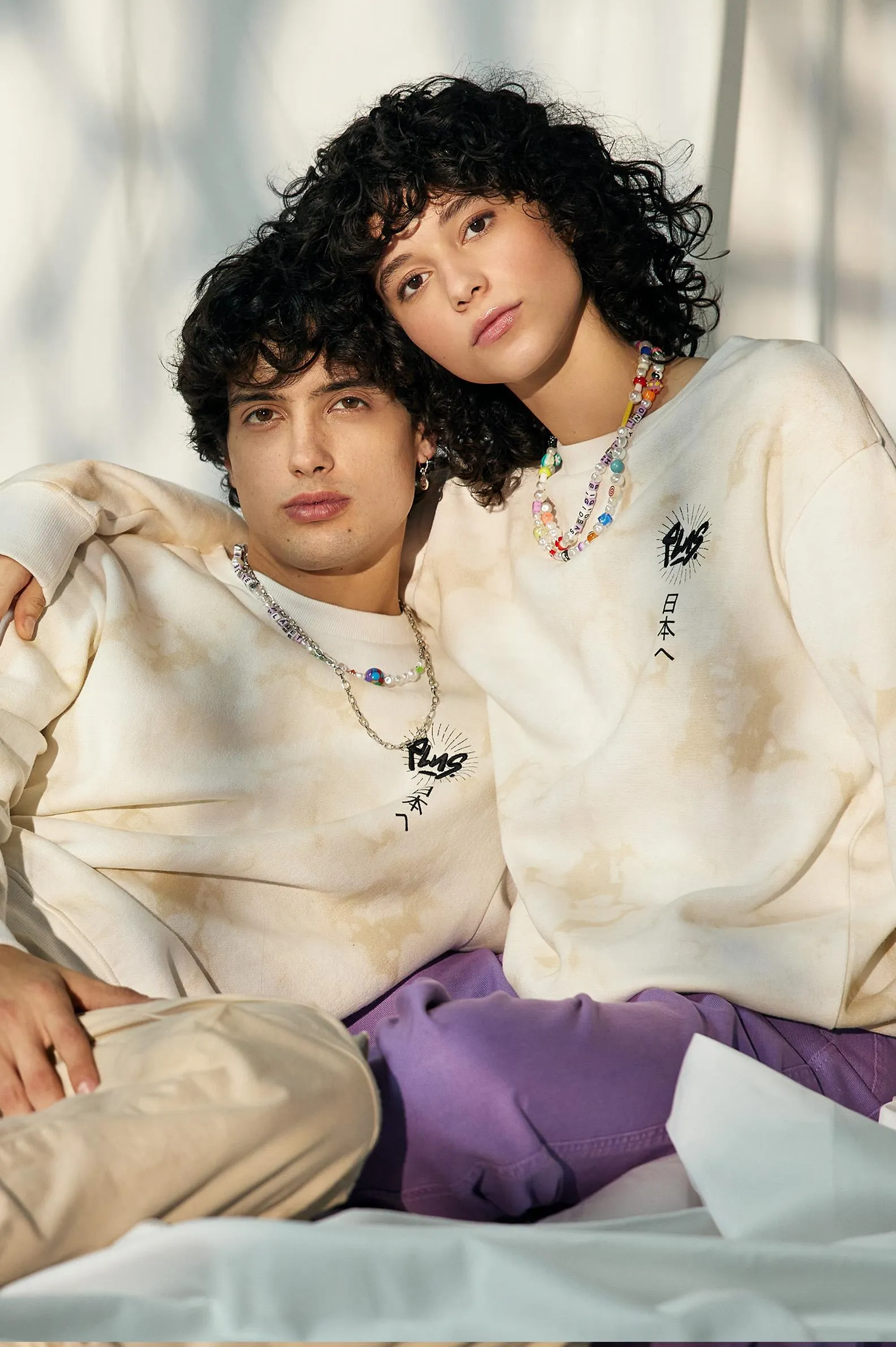 SUDADERA Polinesia CERRADA TIE DYE HOMBRE