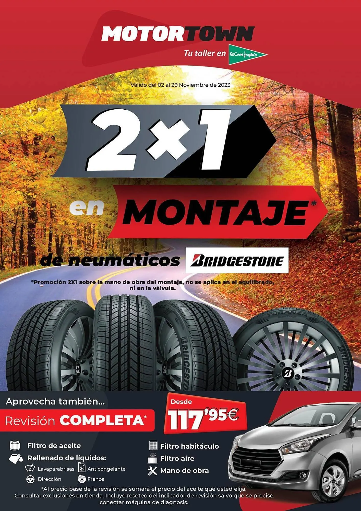 Catálogo de Folleto MotorTown 2 de noviembre al 29 de noviembre 2023 - Página 1