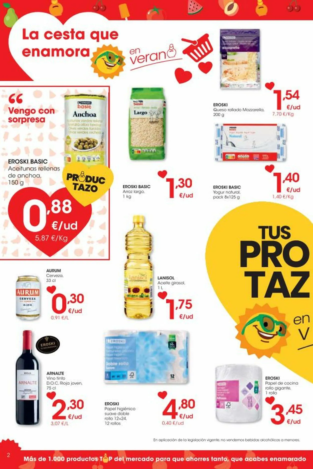 Catálogo de Eroski Oferta actual 28 de mayo al 11 de junio 2024 - Página 2
