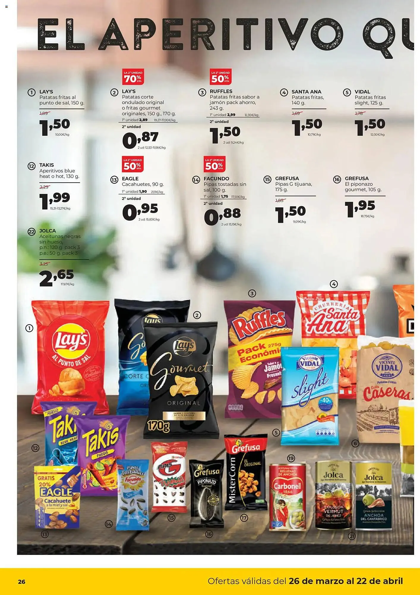 Catálogo de Folleto Alimerka 26 de marzo al 22 de abril 2026 - Página 26