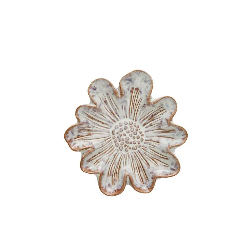 Florilla flower wall decoration H2.8 cm. white