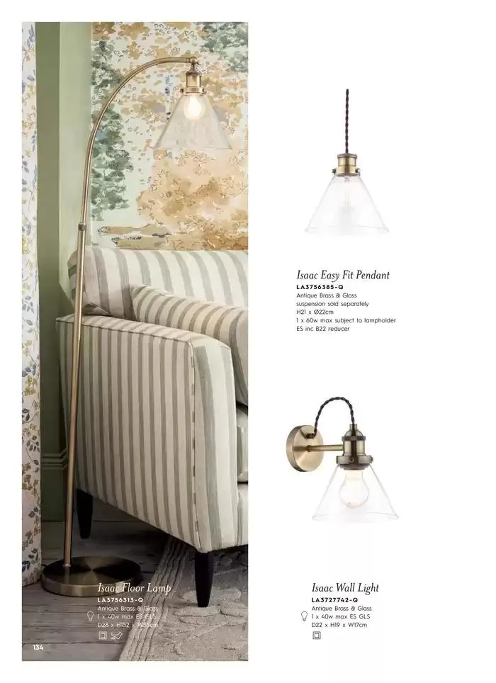 Catálogo de Lighting & Mirror Collection 12 de marzo al 31 de agosto 2025 - Página 136