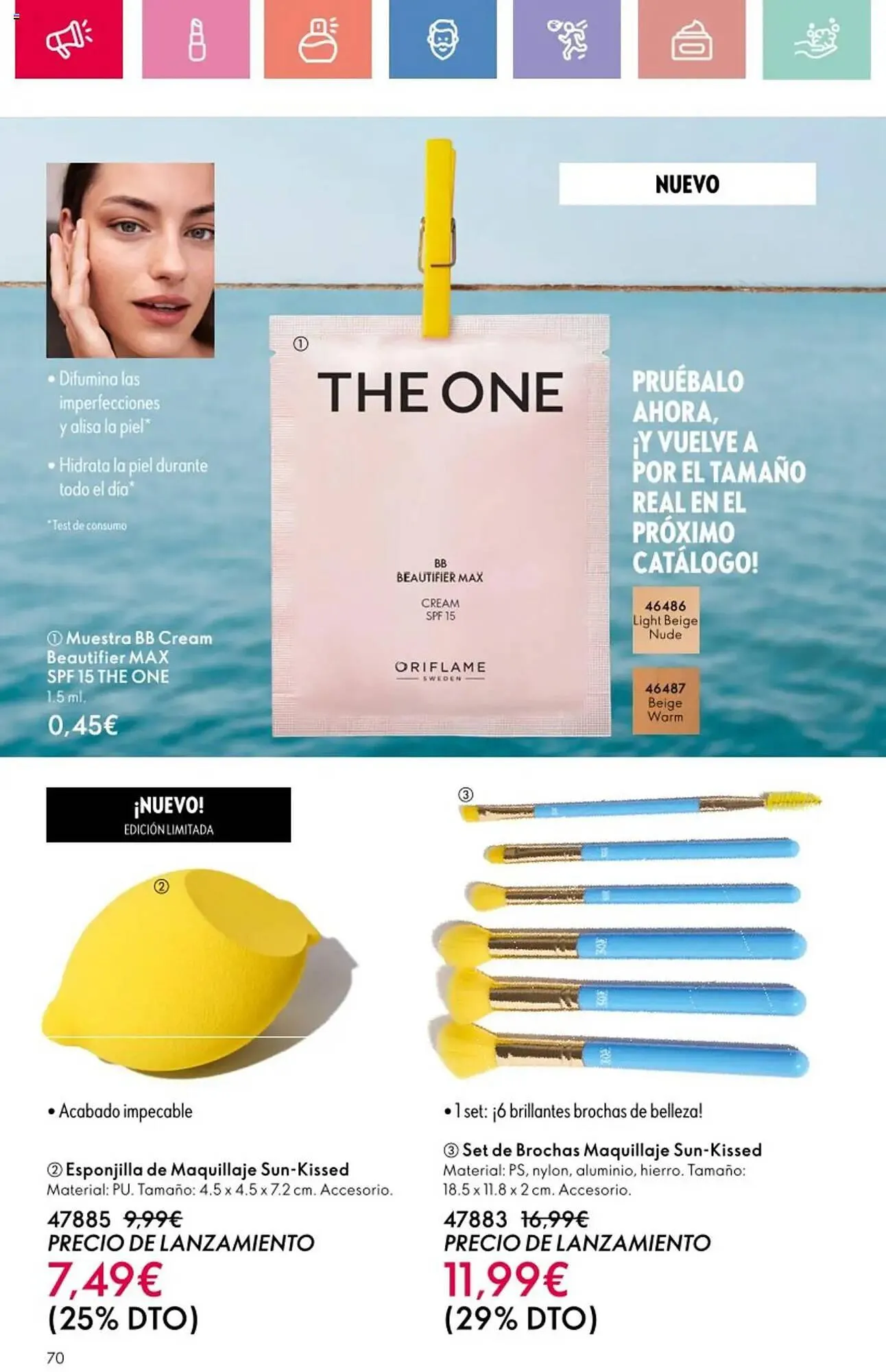 Catálogo de Folleto Oriflame 22 de junio al 12 de julio 2025 - Página 70