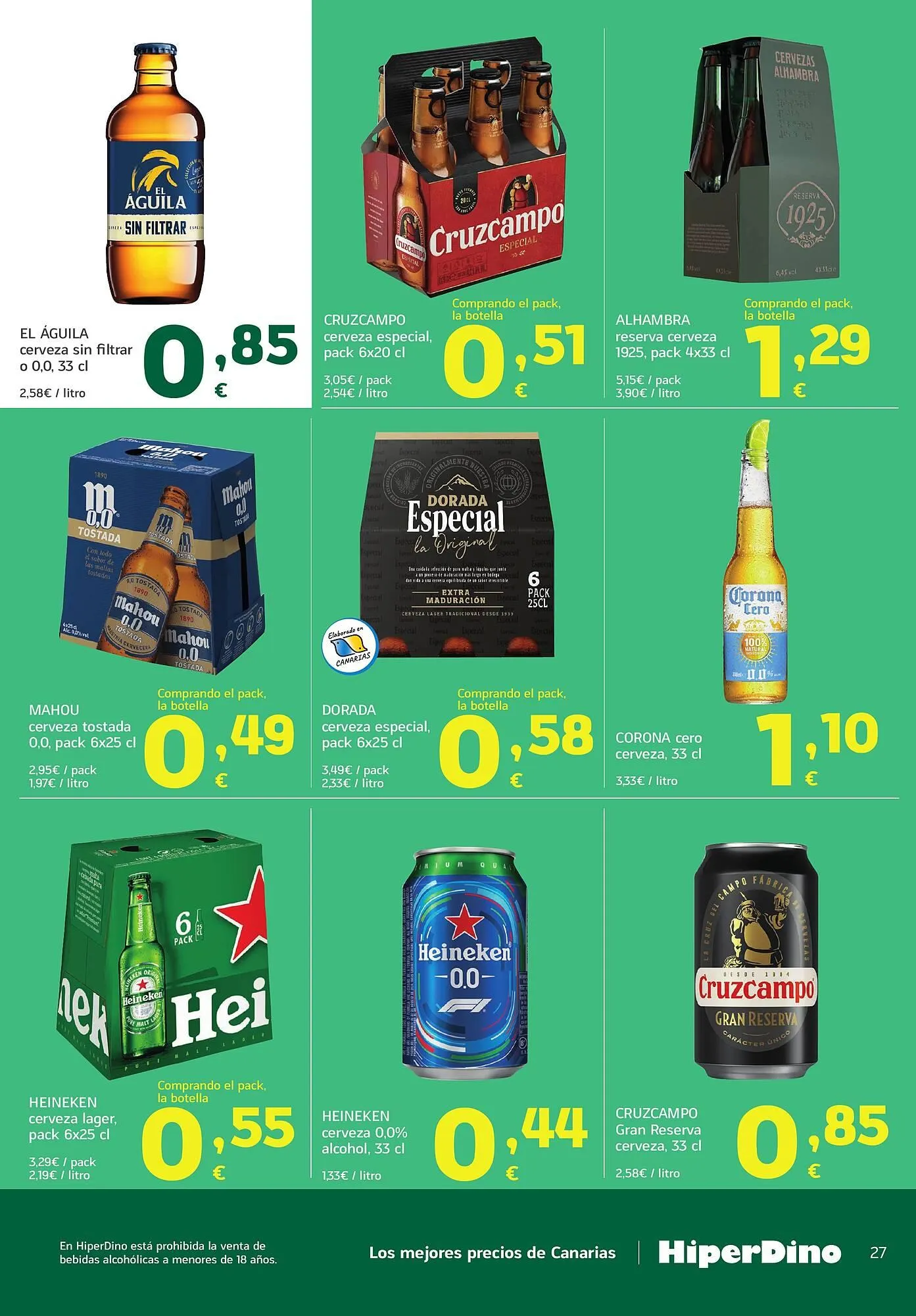 Catálogo de Folleto HiperDino 12 de mayo al 24 de mayo 2026 - Página 27