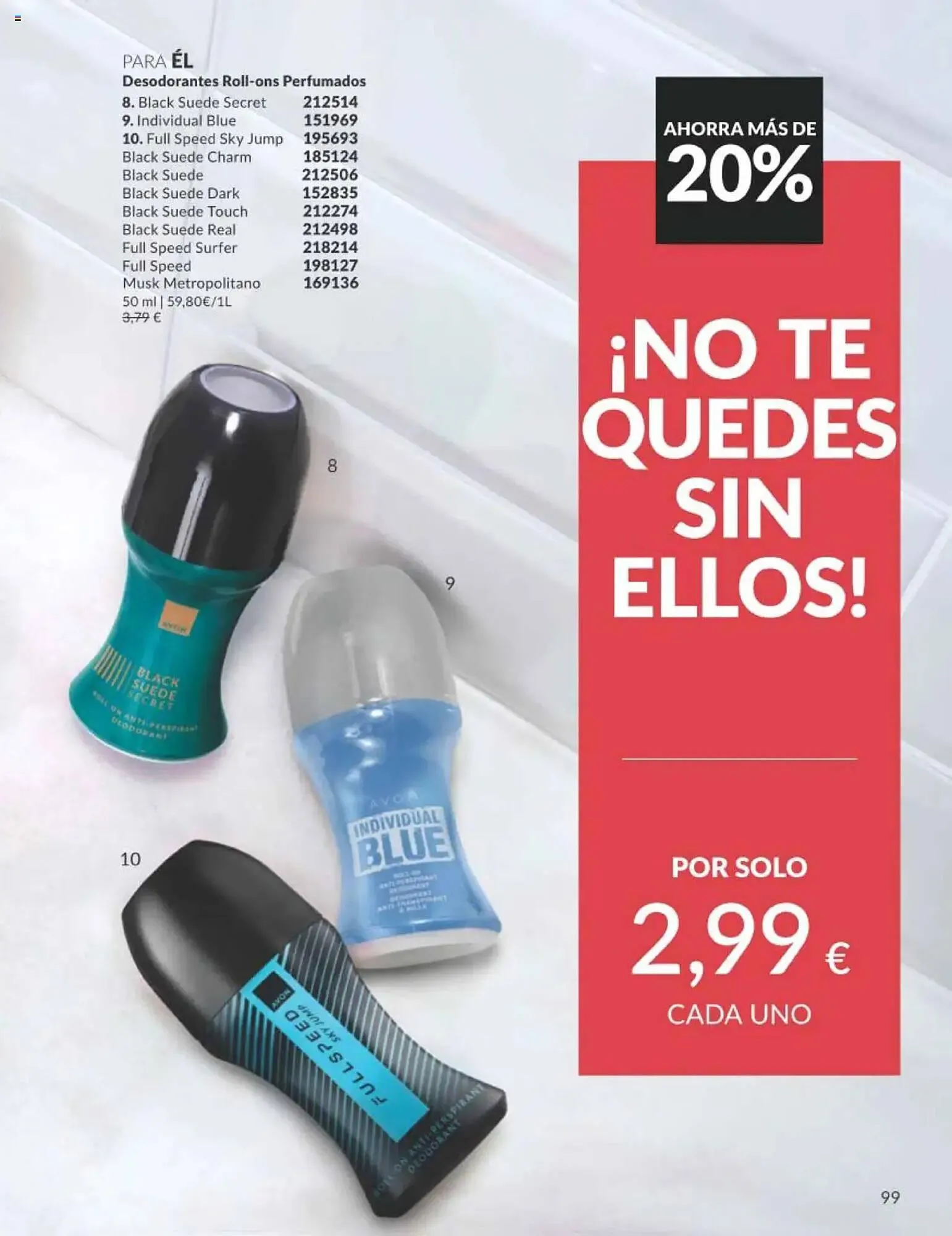 Catálogo de Folleto AVON 1 de julio al 31 de julio 2025 - Página 99