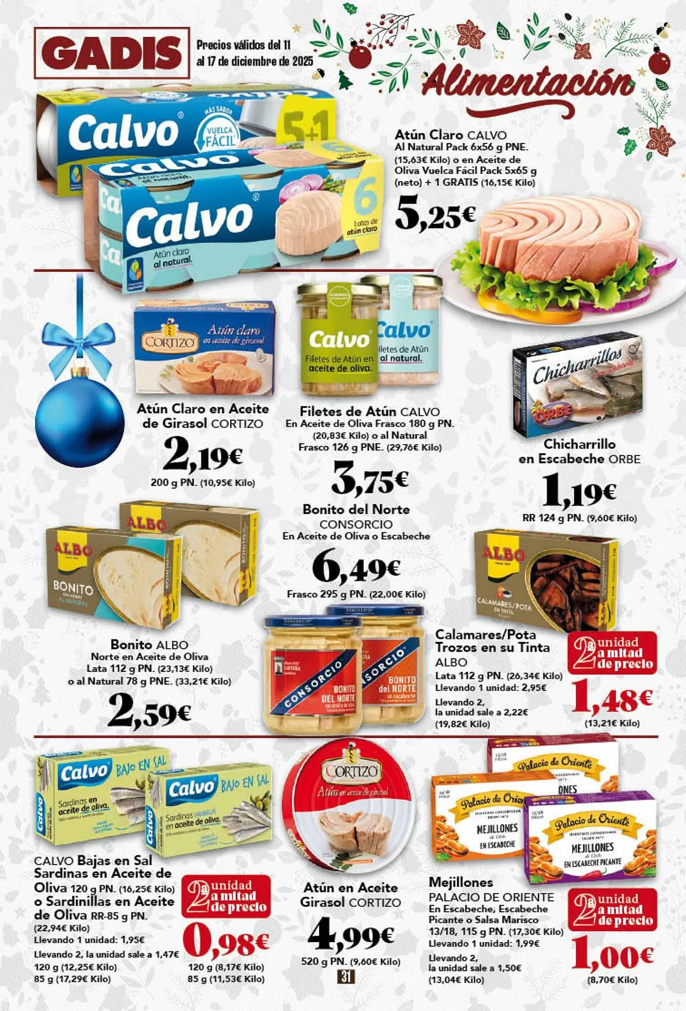 Catálogo de Folleto Gadis 11 de diciembre al 17 de diciembre 2025 - Página 31