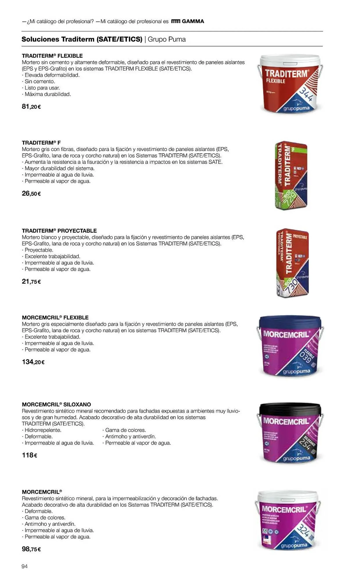 Catálogo de Folleto Grup Gamma 1 de febrero al 31 de diciembre 2023 - Página 96