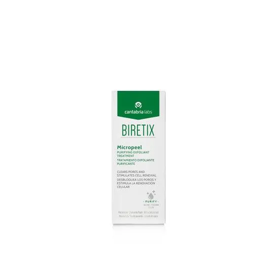 Biretix Micropeel Tratamiento Exfoliante Purificante 50ml