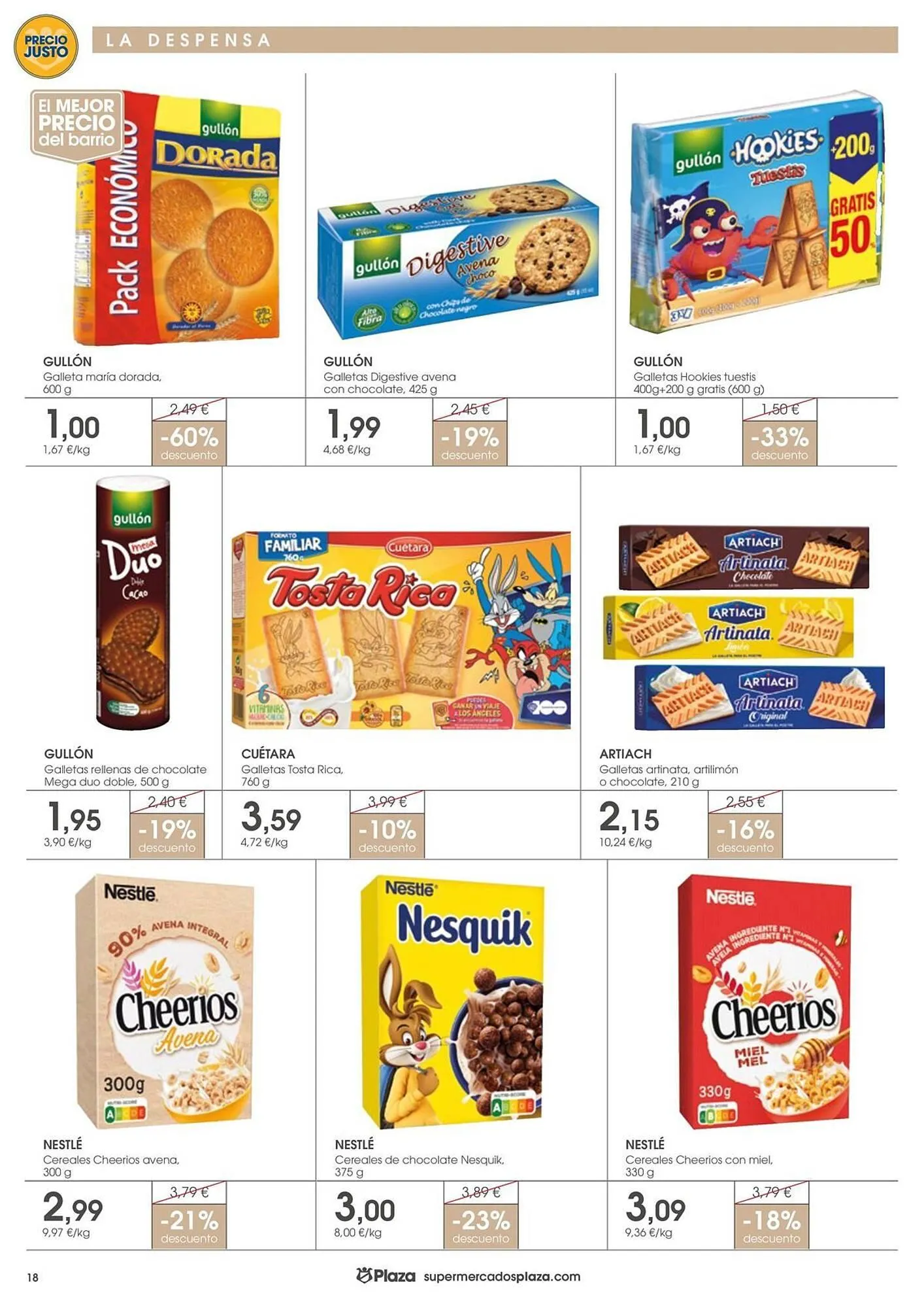 Catálogo de Folleto Supermercados Plaza 20 de octubre al 29 de octubre 2025 - Página 18