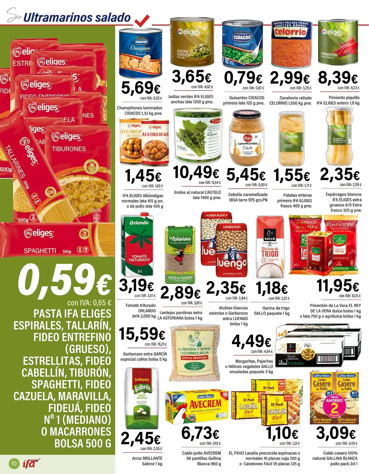 Catálogo de Folleto Cash Ifa 29 de octubre al 11 de noviembre 2025 - Página 10