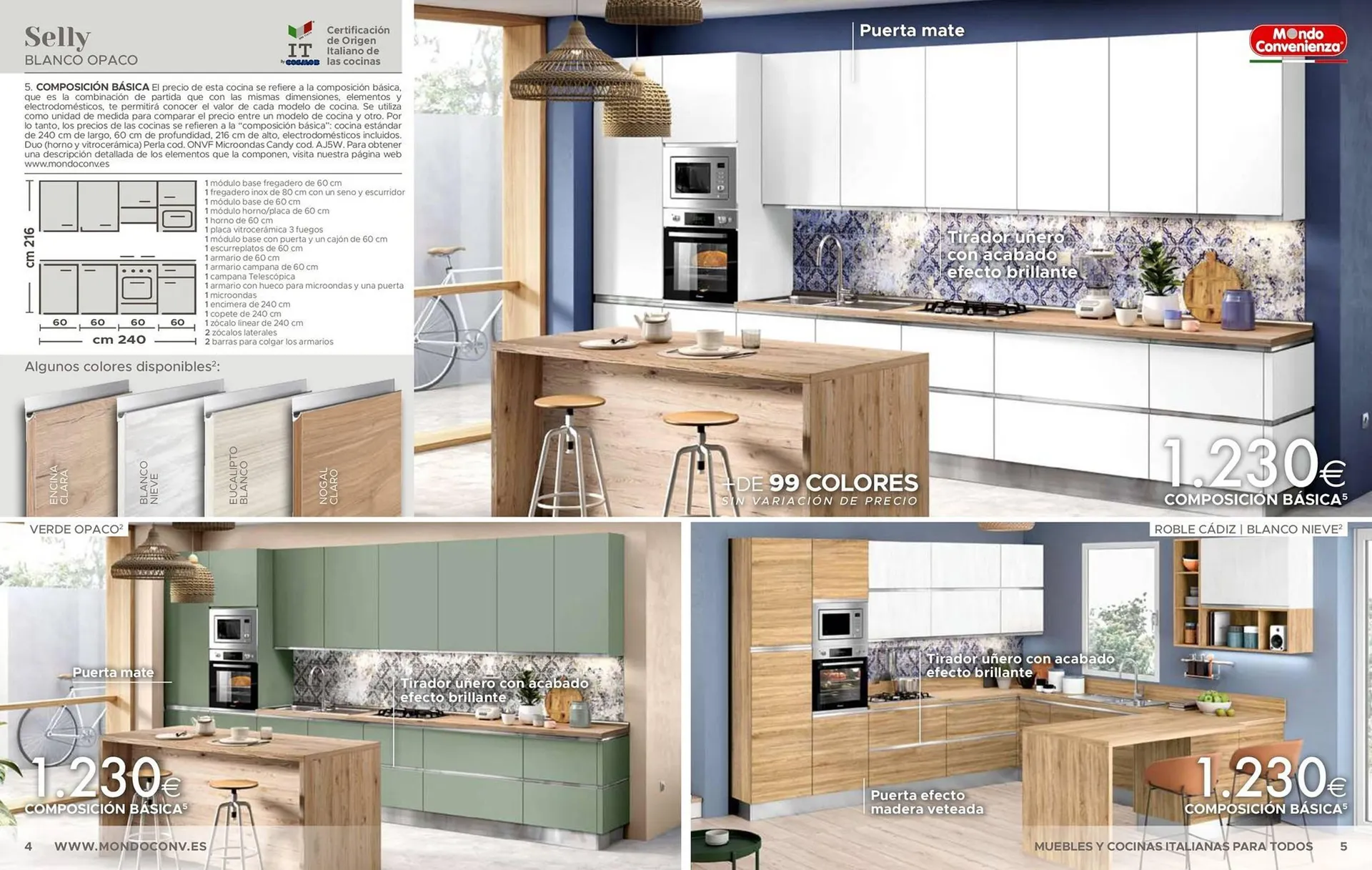 Catálogo de Folleto Mondo Convenienza 7 de septiembre al 31 de diciembre 2023 - Página 4