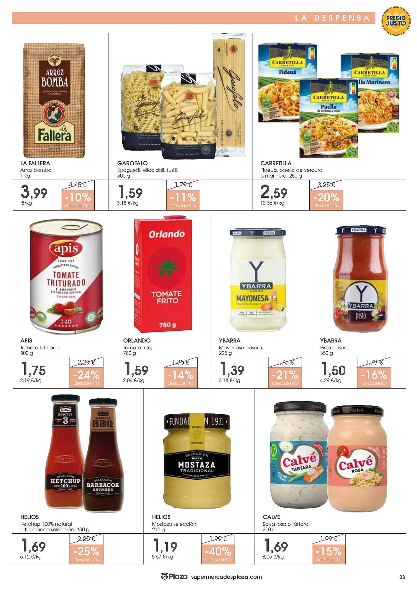 Catálogo de Folleto Supermercados Plaza 7 de mayo al 20 de mayo 2026 - Página 23