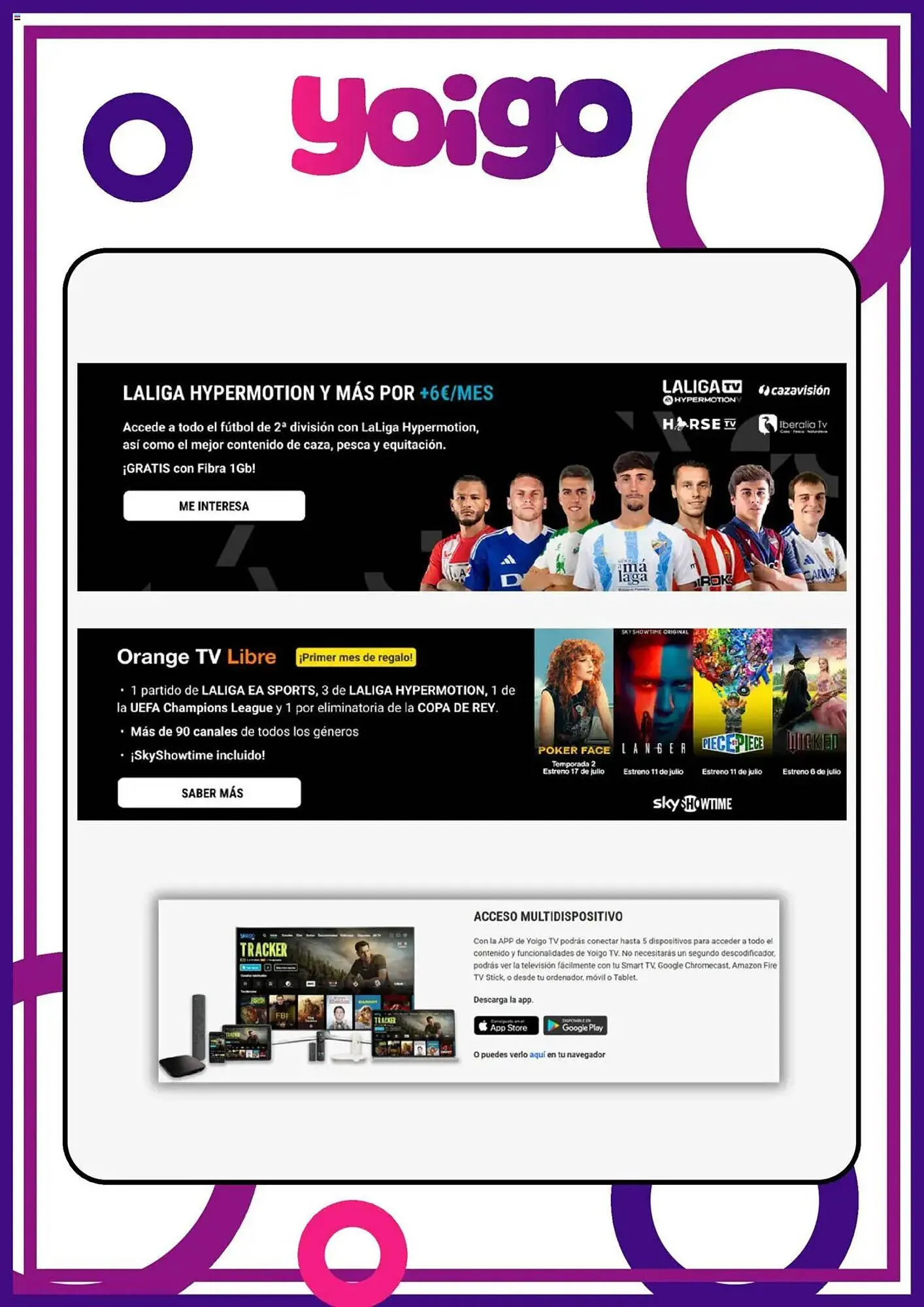 Catálogo de Folleto Yoigo 14 de julio al 14 de agosto 2025 - Página 3
