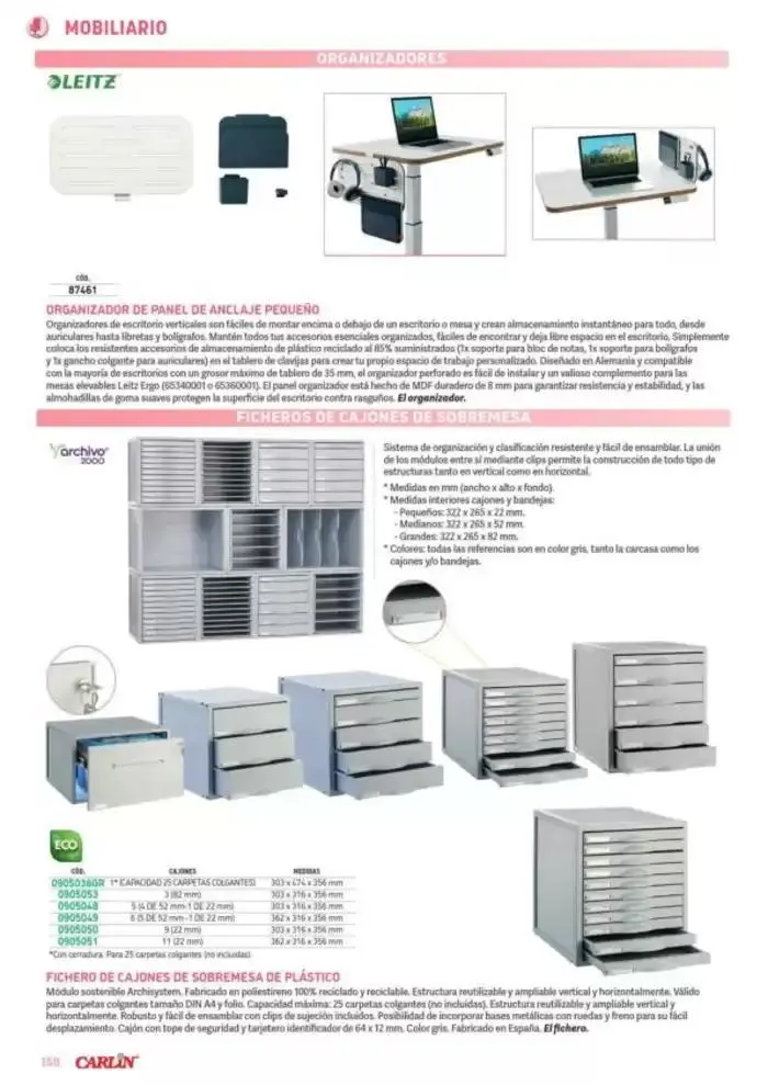 Catálogo de CATÁLOGO 2025 ESENCIAL OFICINA 22 de mayo al 31 de diciembre 2025 - Página 160