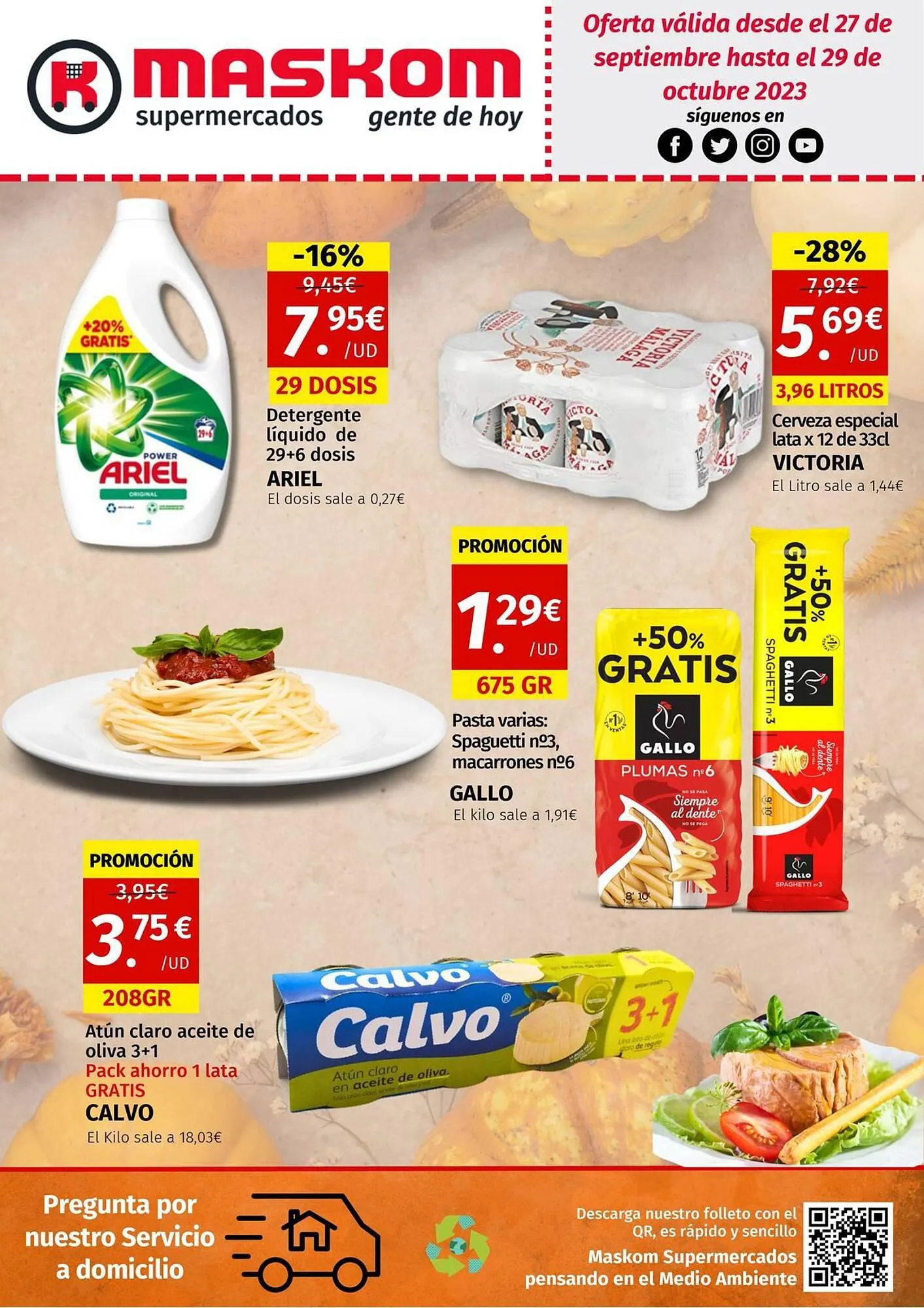 Folleto Maskom Supermercados - 1