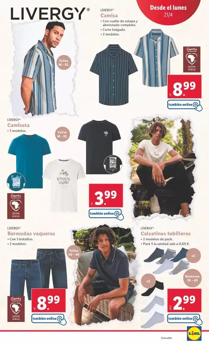 Catálogo de ¡Bazar Lidl! Ofertas válidas del 21/04 al 27/04 21 de abril al 27 de abril 2025 - Página 13