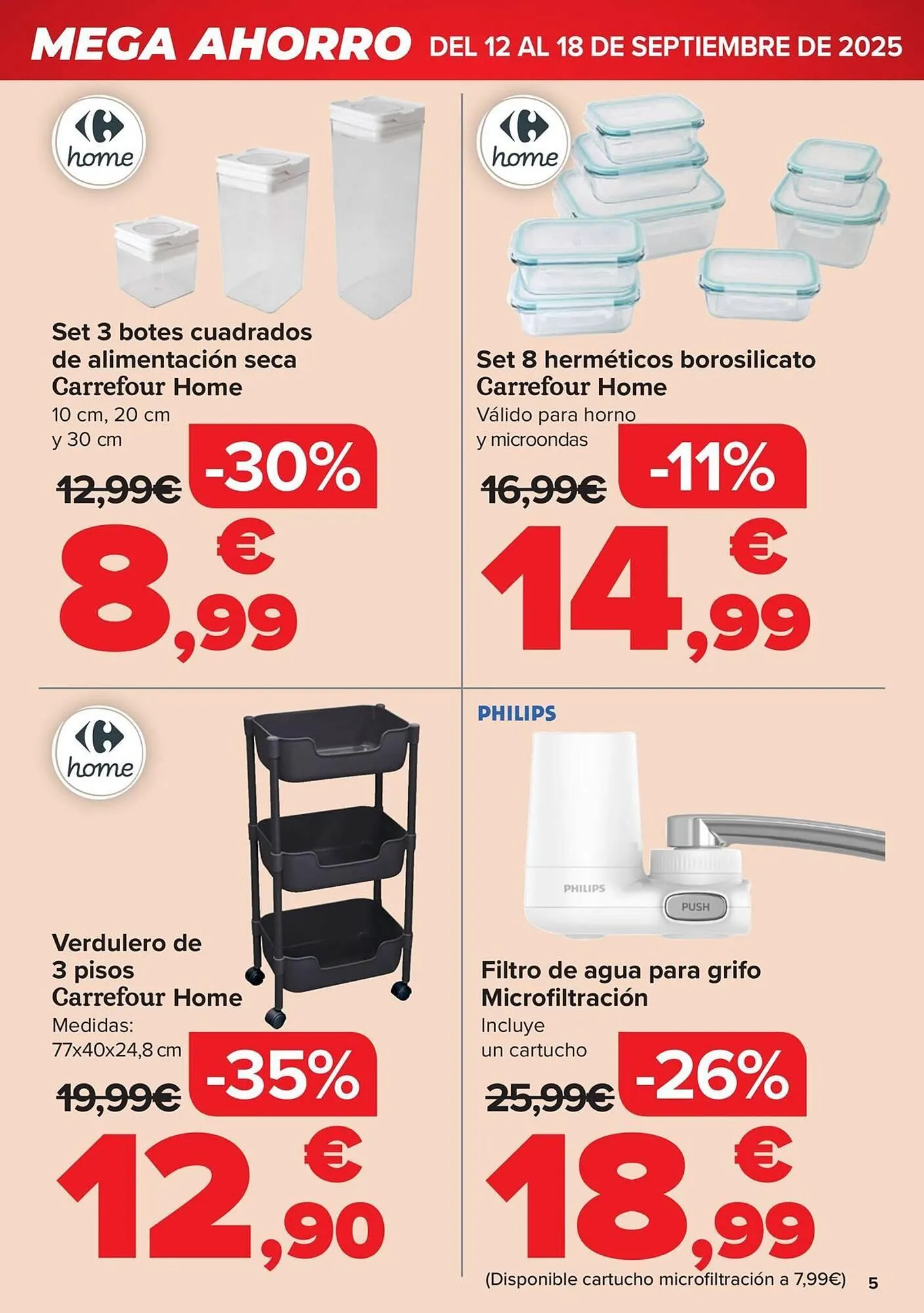 Catálogo de Folleto Carrefour 12 de septiembre al 18 de septiembre 2025 - Página 5