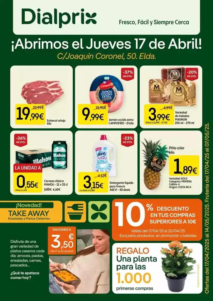 ¡Abrimos el Jueves 17 de Abril! - 1