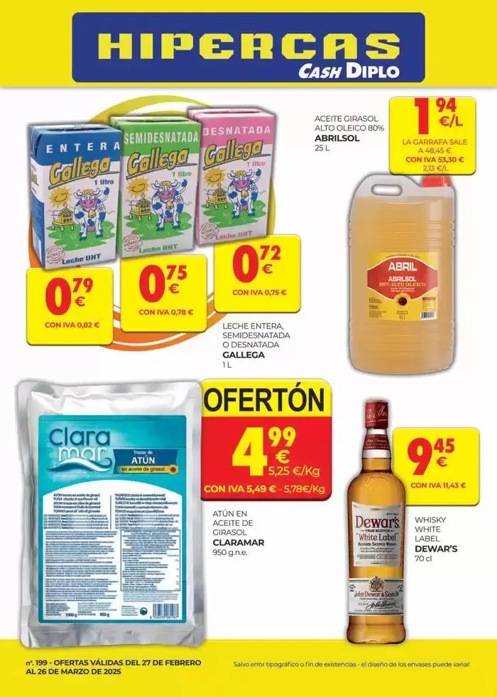 Catálogo de FOLLETO 3 HIPERCAS 2025 27 de febrero al 26 de marzo 2025 - Página 1