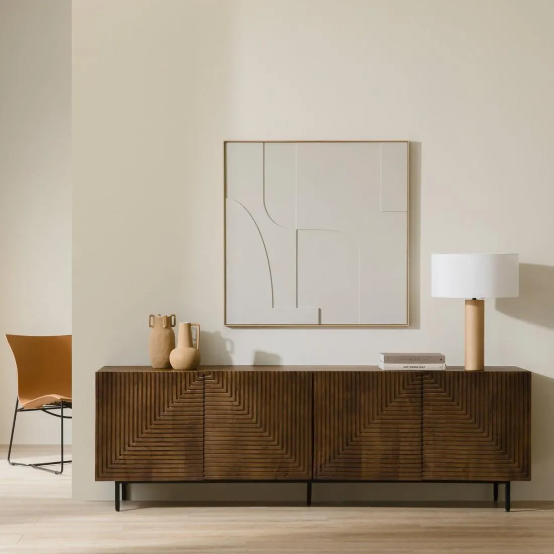 Mueble TV 200 de madera maciza