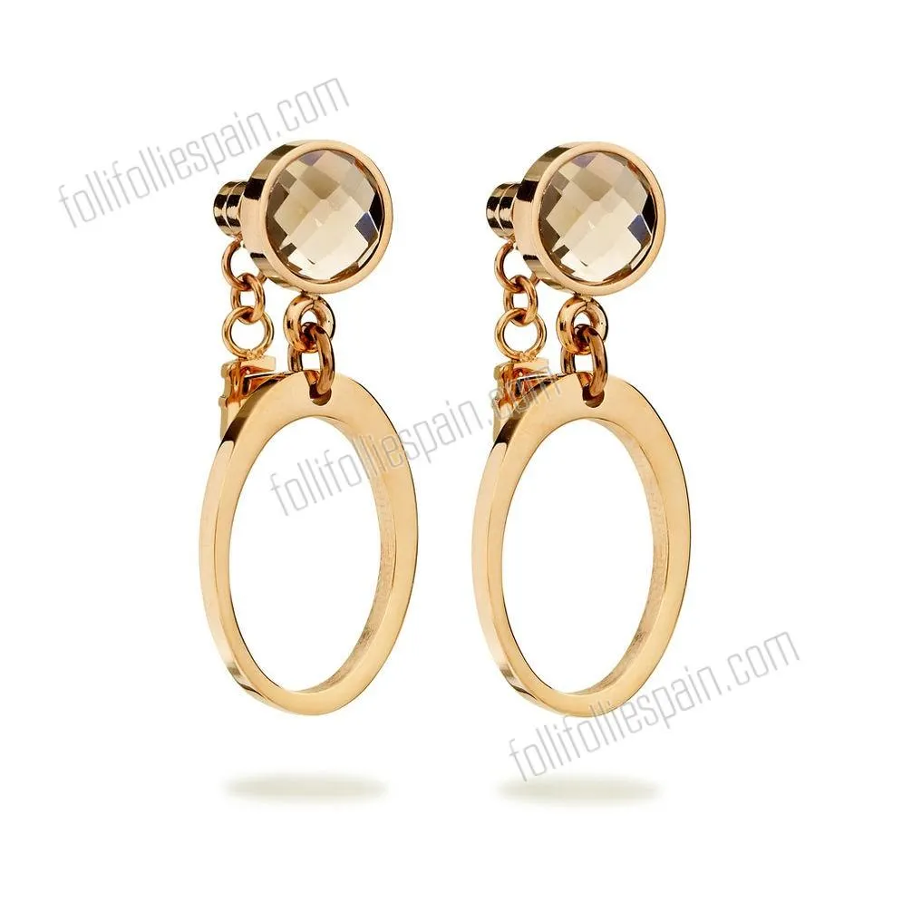 Folli Follie elegante elemento de promoción pendientes